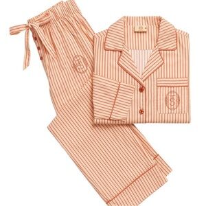 Official The Life of a Showgirl Striped Cotton Pajama Set size Small SEALED